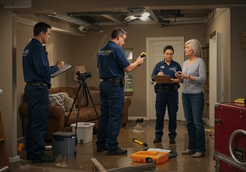 Water Damage Assessment and Insurance Documentation process in Hoke County, NC